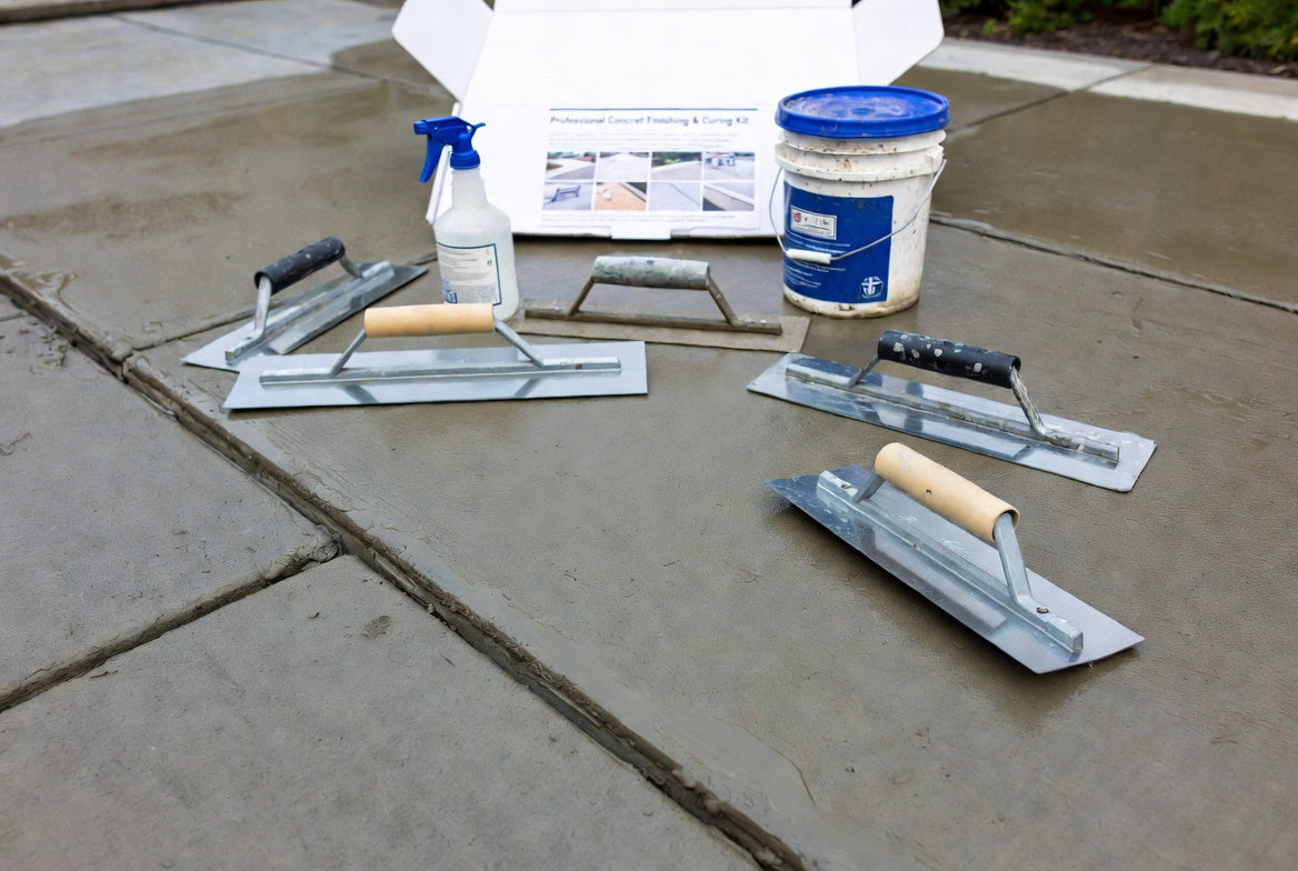 Professional Concrete Finishing & Curing Kit